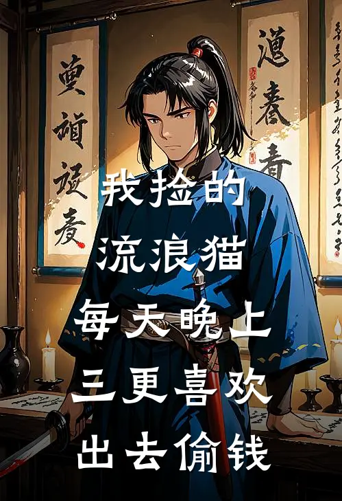 我捡的流浪猫，每天晚上三更喜欢出去偷钱