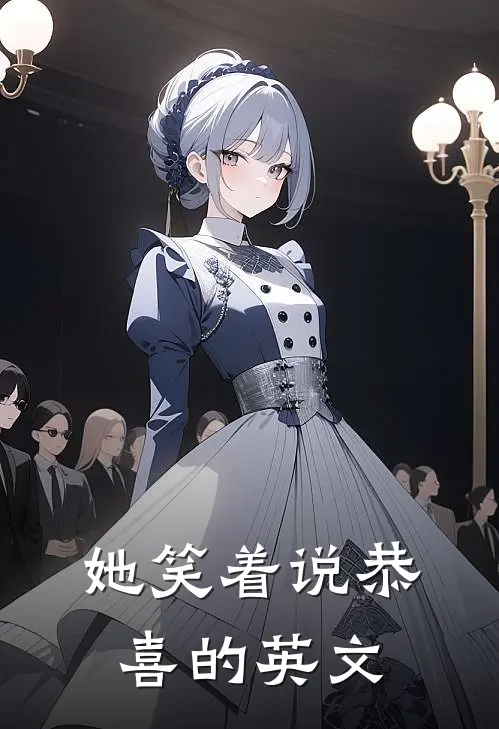 她笑着说恭喜的英文
