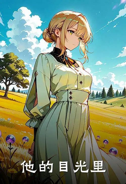 他的目光里