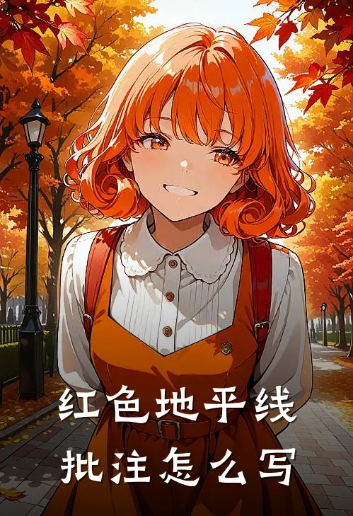 红色地平线批注怎么写