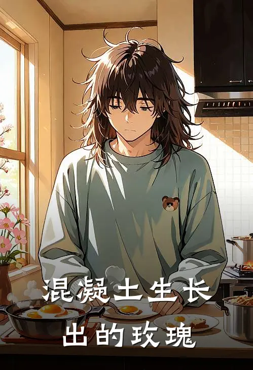 混凝土生长出的玫瑰