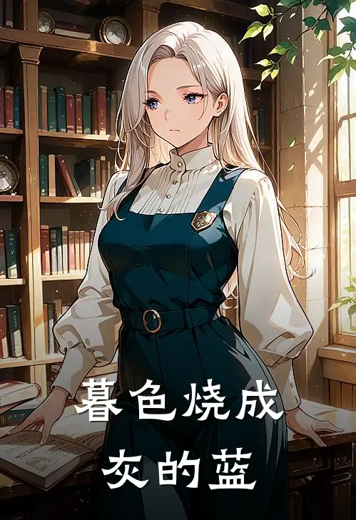 暮色烧成灰的蓝